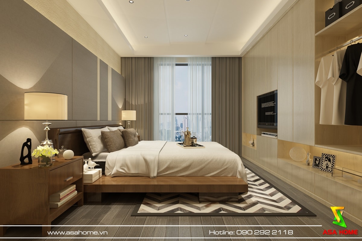 Phòng ngủ số 2 - thiết kế nội thất tiết kiệm không gian