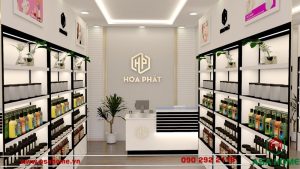 Thiết kế shop mỹ phẩm