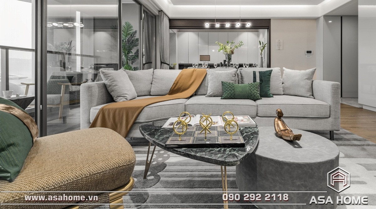 Thiết kế căn hộ đẹp hiện đại